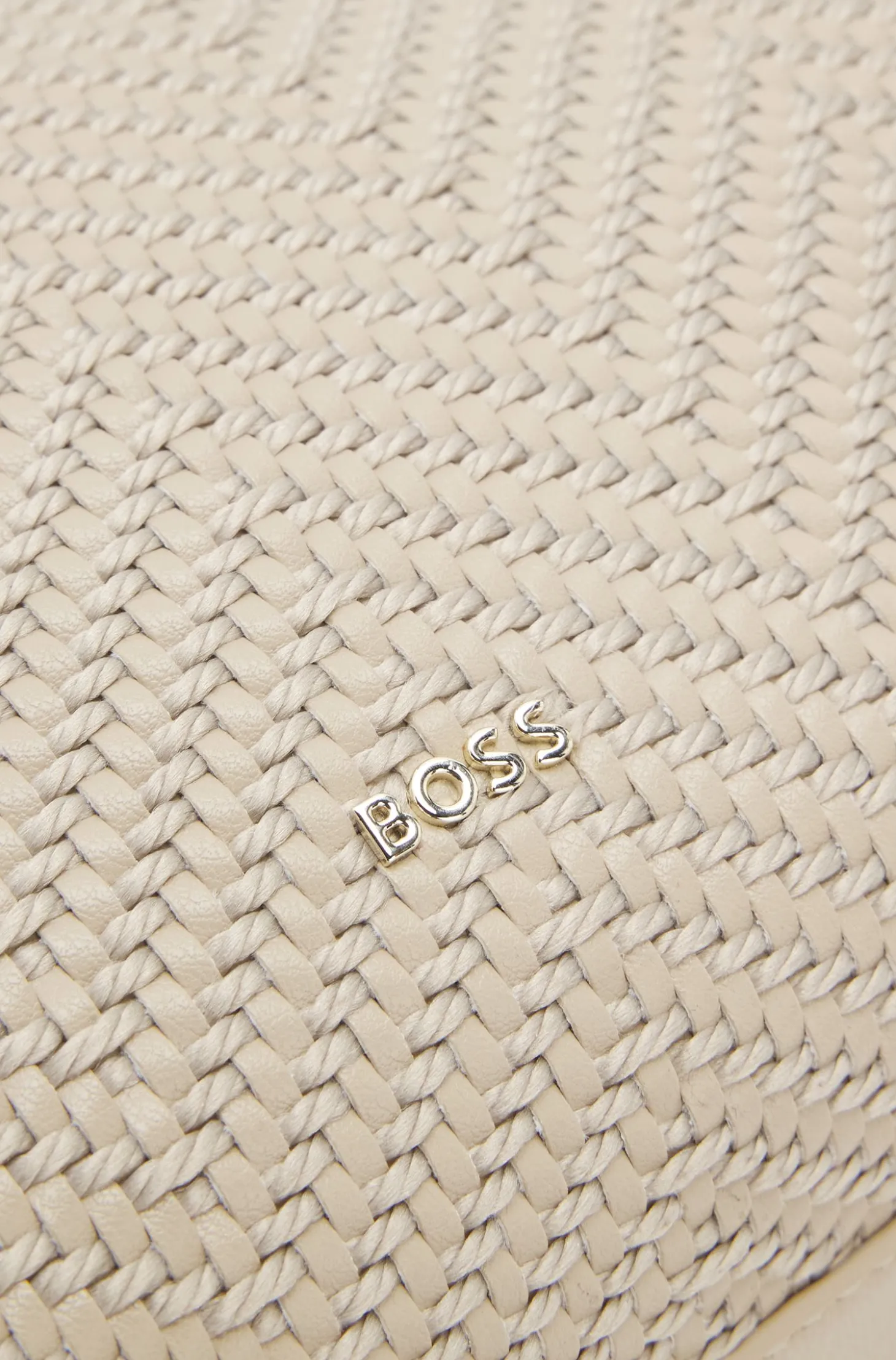 Gewebte Umhängetasche mit Double-B-Monogramm