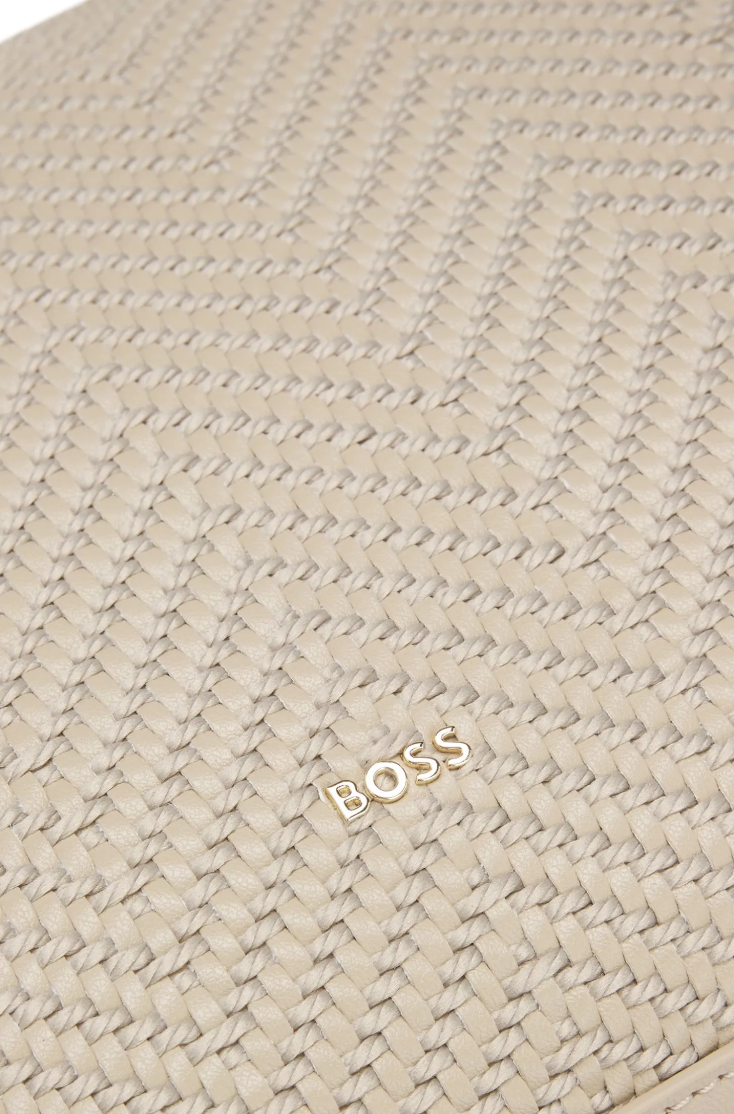 Gewebte Umhängetasche mit Double-B-Monogramm