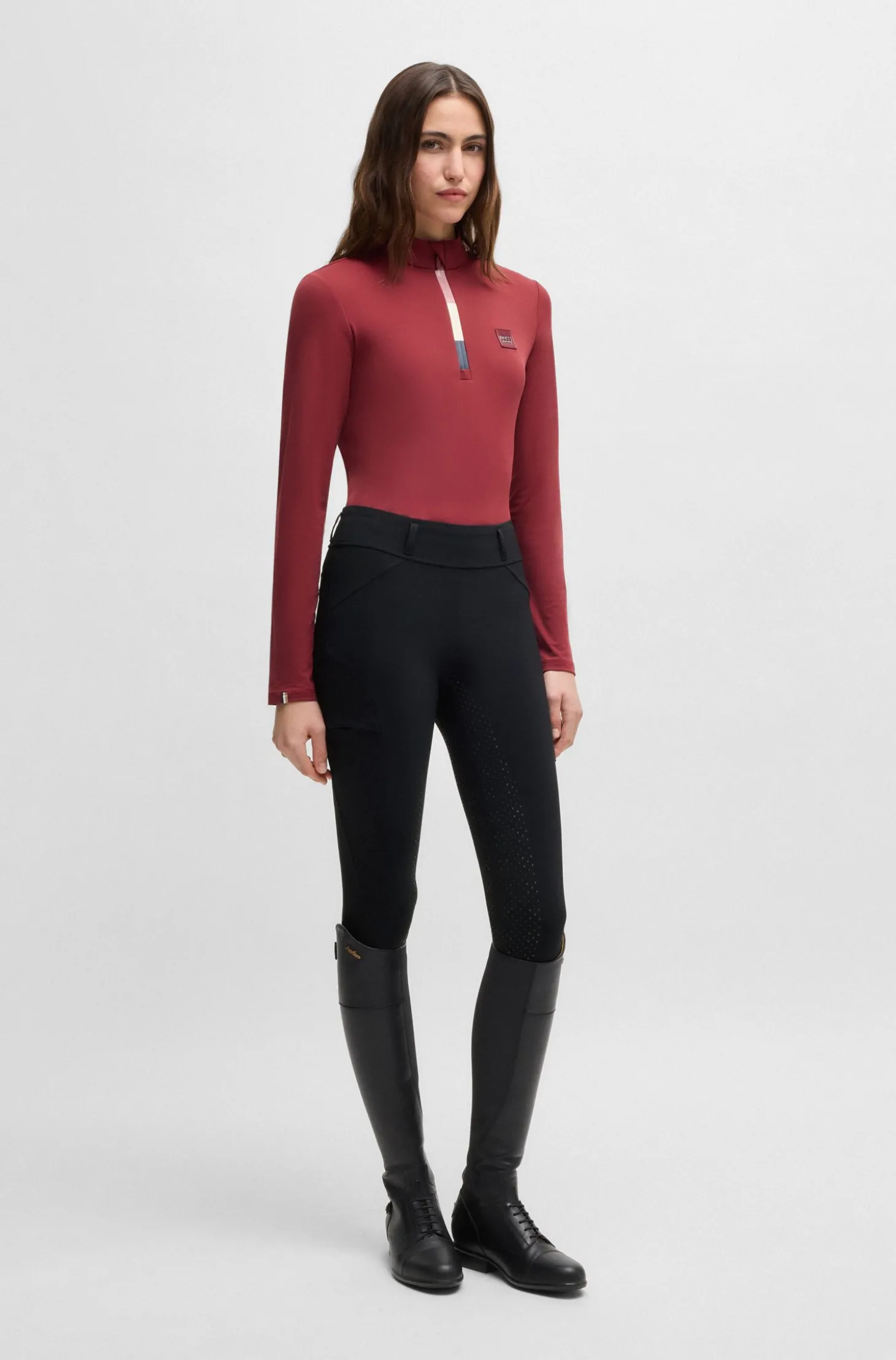 Griffige Slim-Fit Reitsport-Leggings