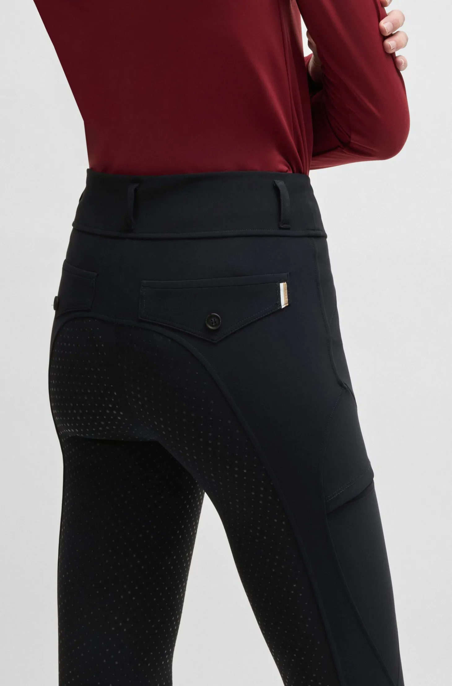Griffige Slim-Fit Reitsport-Leggings