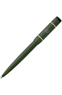 Grüner Kugelschreiber mit Double-B-Monogramm