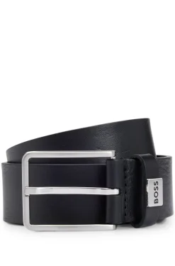Gürtel aus italienischem Leder mit Logo-Schlaufe