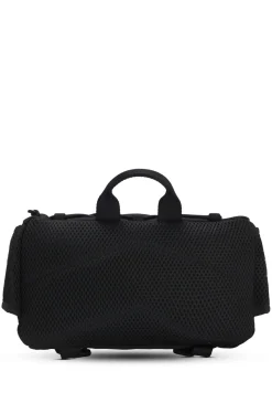 Gürteltasche mit blauem Logo-Label