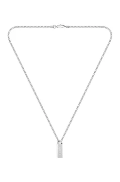 Halskette mit Logo-Plakette