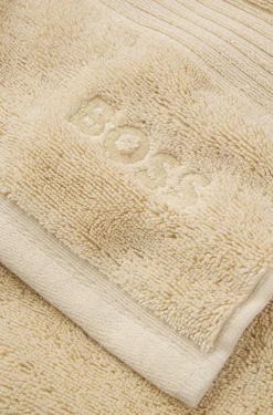 Handtuch aus Baumwolle mit Logo-Stickerei