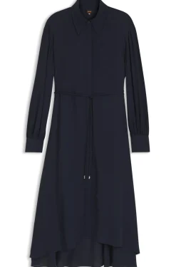 Hemdblusenkleid aus Crêpe de Chine