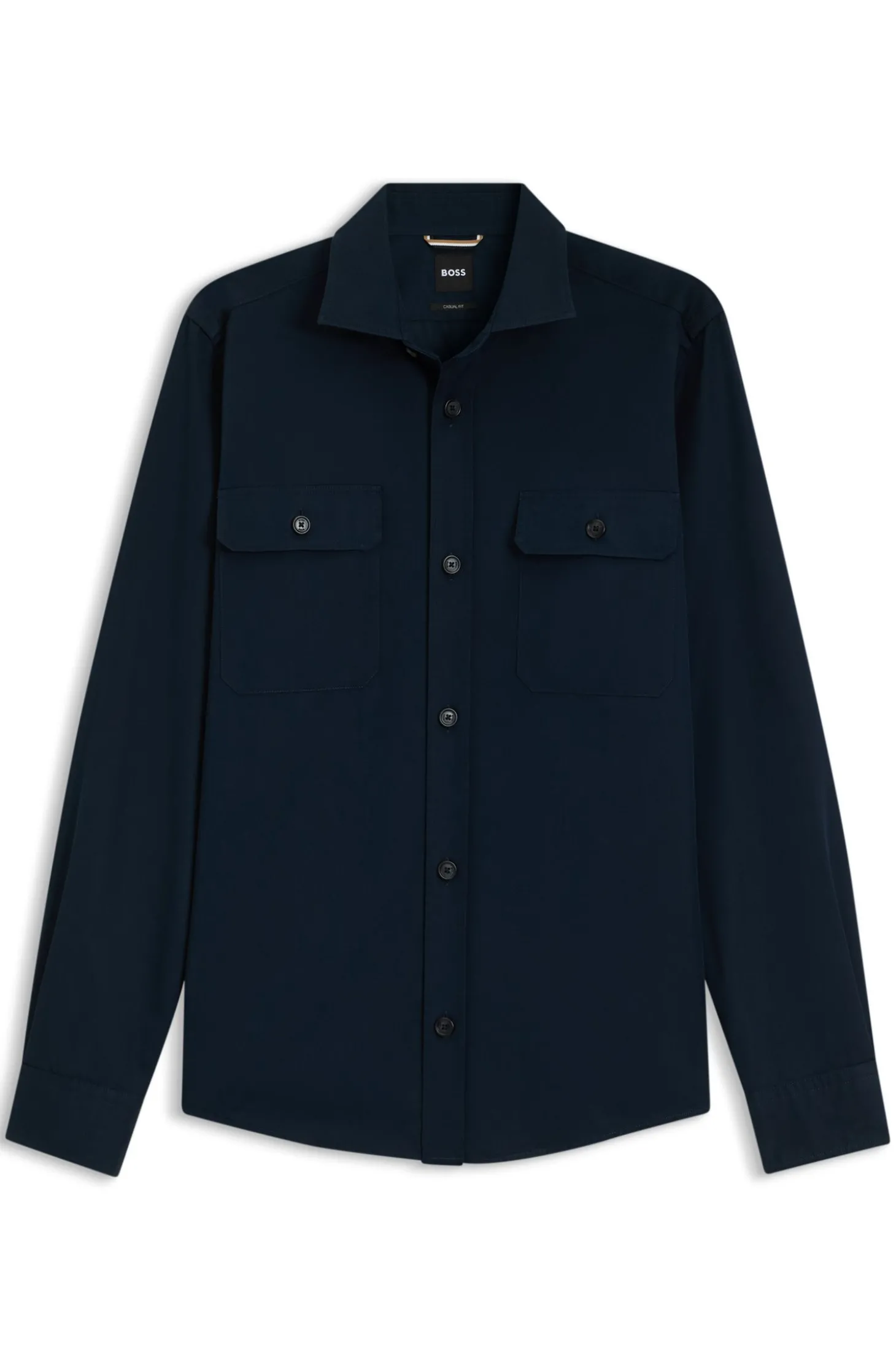 Heritage Casual-Fit Hemd aus kompakter Baumwoll-Popeline