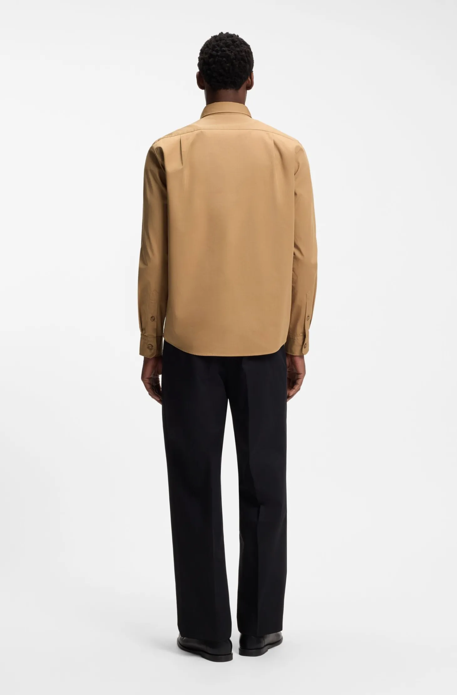 Heritage Casual-Fit Hemd aus kompakter Baumwoll-Popeline