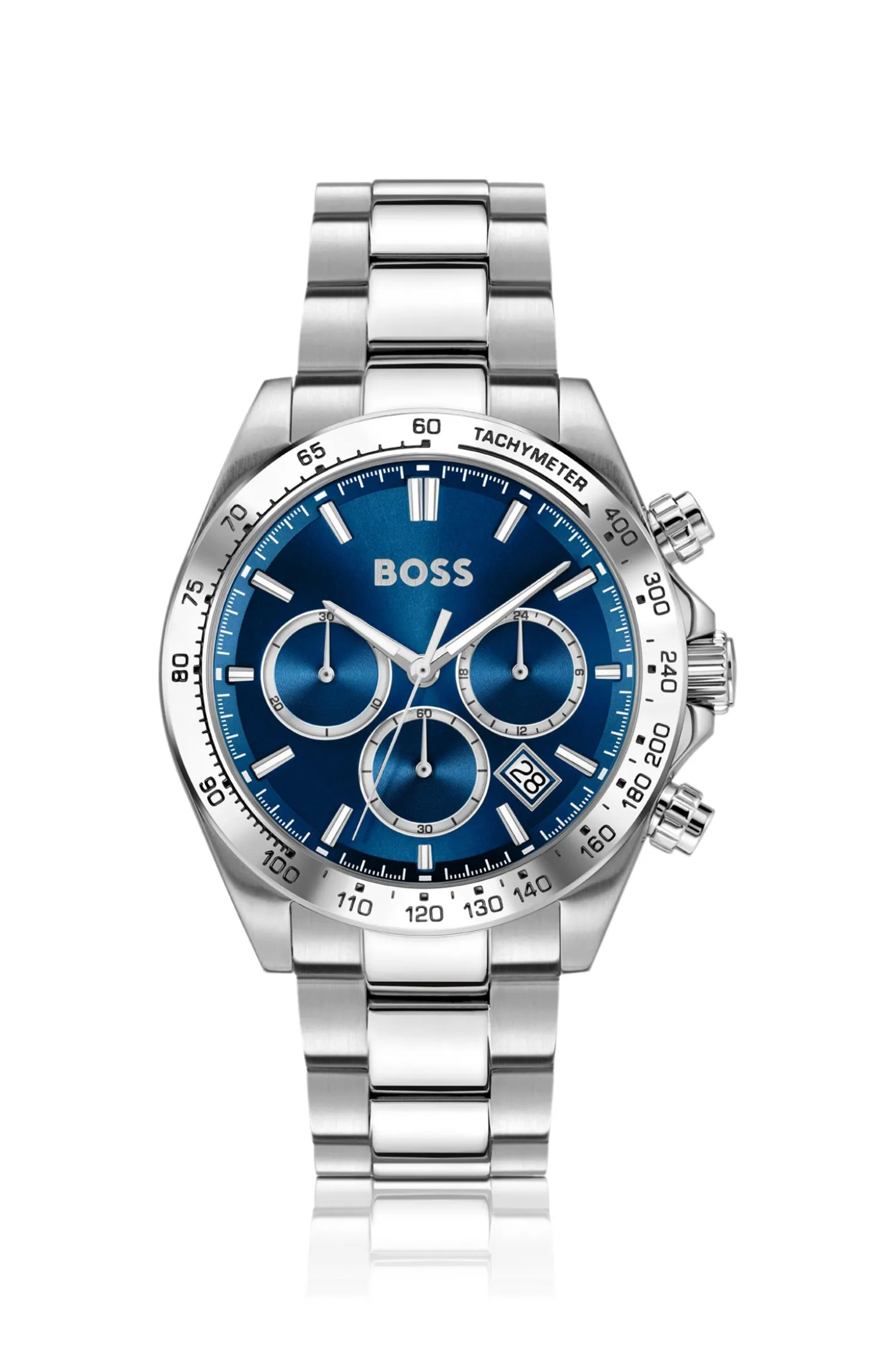 Hero 2.0 Chronograph mit zweischichtigem blauem Zifferblatt
