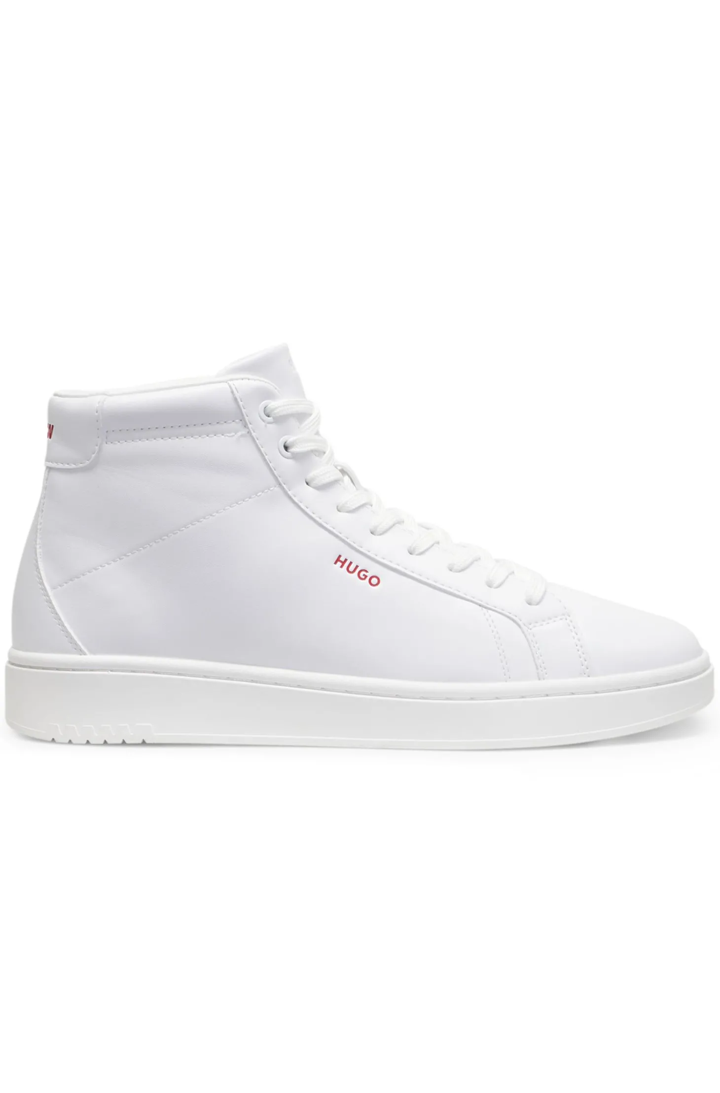 Hightop Sneakers aus Kunstleder