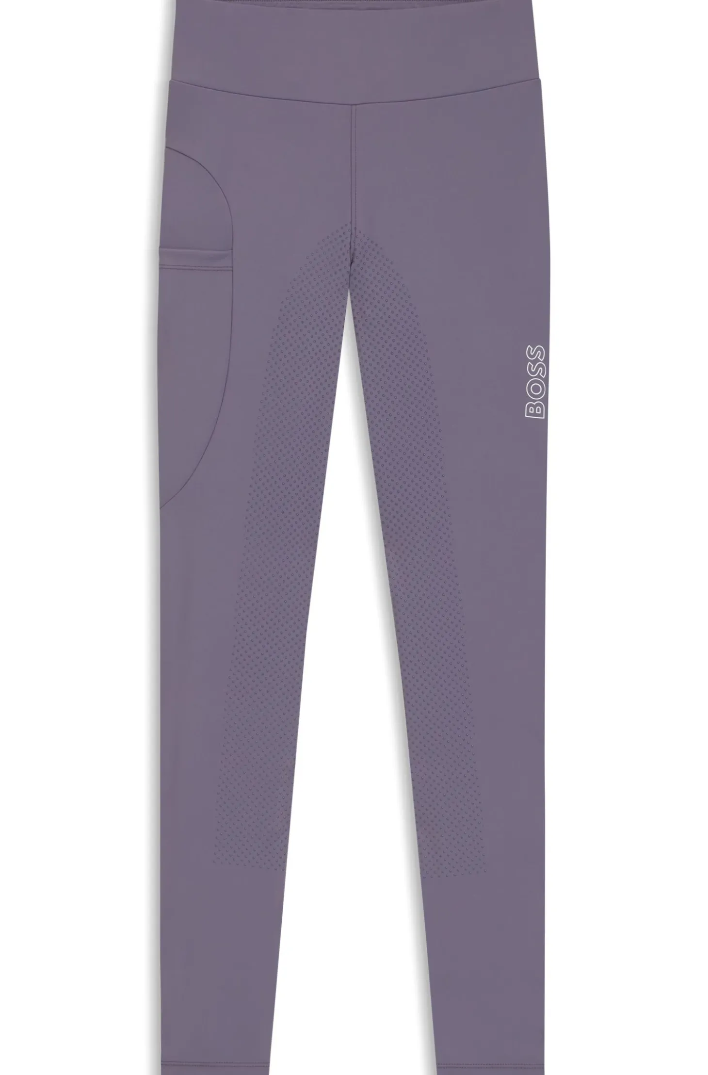 High-Waist Reitsport-Leggings aus Power-Stretch-Gewebe