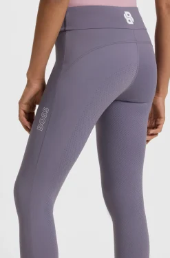 High-Waist Reitsport-Leggings aus Power-Stretch-Gewebe