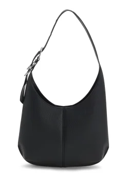 Hobo Bag aus Kunstleder mit geprägtem Logo