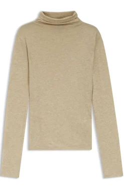 Hochgeschlossenes Top aus softem Jersey