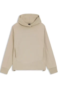 Hoodie aus Baumwoll-Mix mit kontrastfarbenen Einsätzen