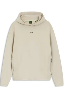 Hoodie aus Baumwoll-Mix mit reflektierender Grafik
