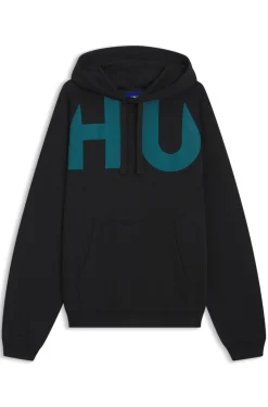 Hoodie aus Baumwoll-Terry mit Logo-Print
