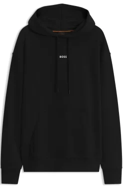 Hoodie aus Baumwoll-Terry mit Logo-Print