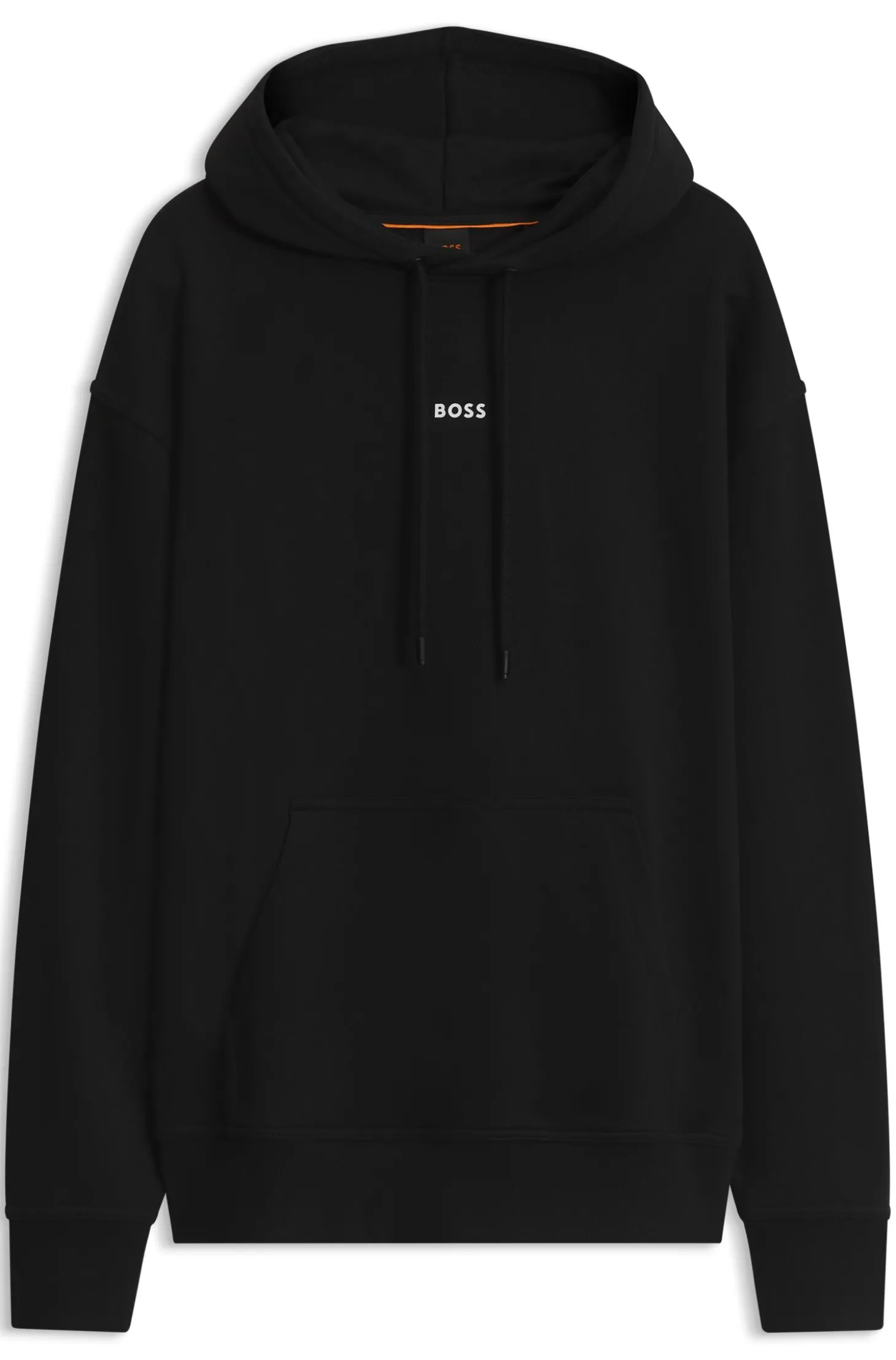 Hoodie aus Baumwoll-Terry mit Logo-Print