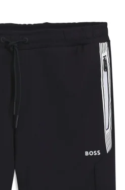 Hose aus Baumwoll-Mix-Jersey mit Tunnelzug