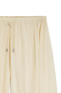 Hose mit weitem Beinverlauf und Modal-Anteil