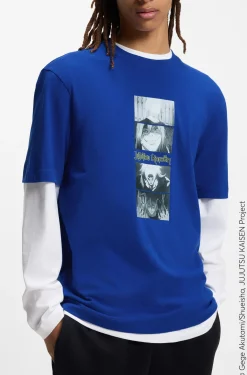 HUGO x Jujutsu Kaisen T-Shirt mit Print