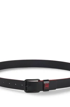 HUGO x RB Gürtel aus italienischem Leder mit Stier-Motiv