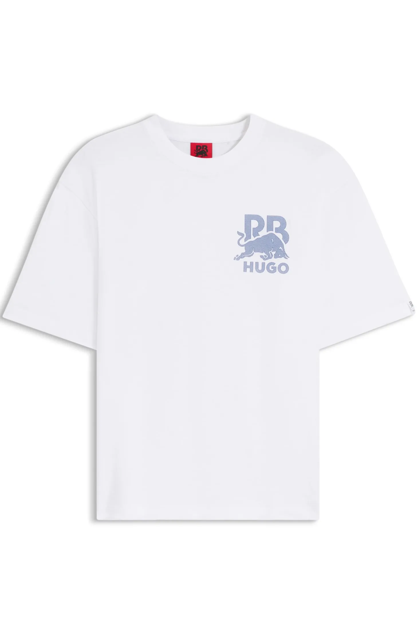 HUGO x RB Relaxed-Fit T-Shirt mit Stier-Motiv