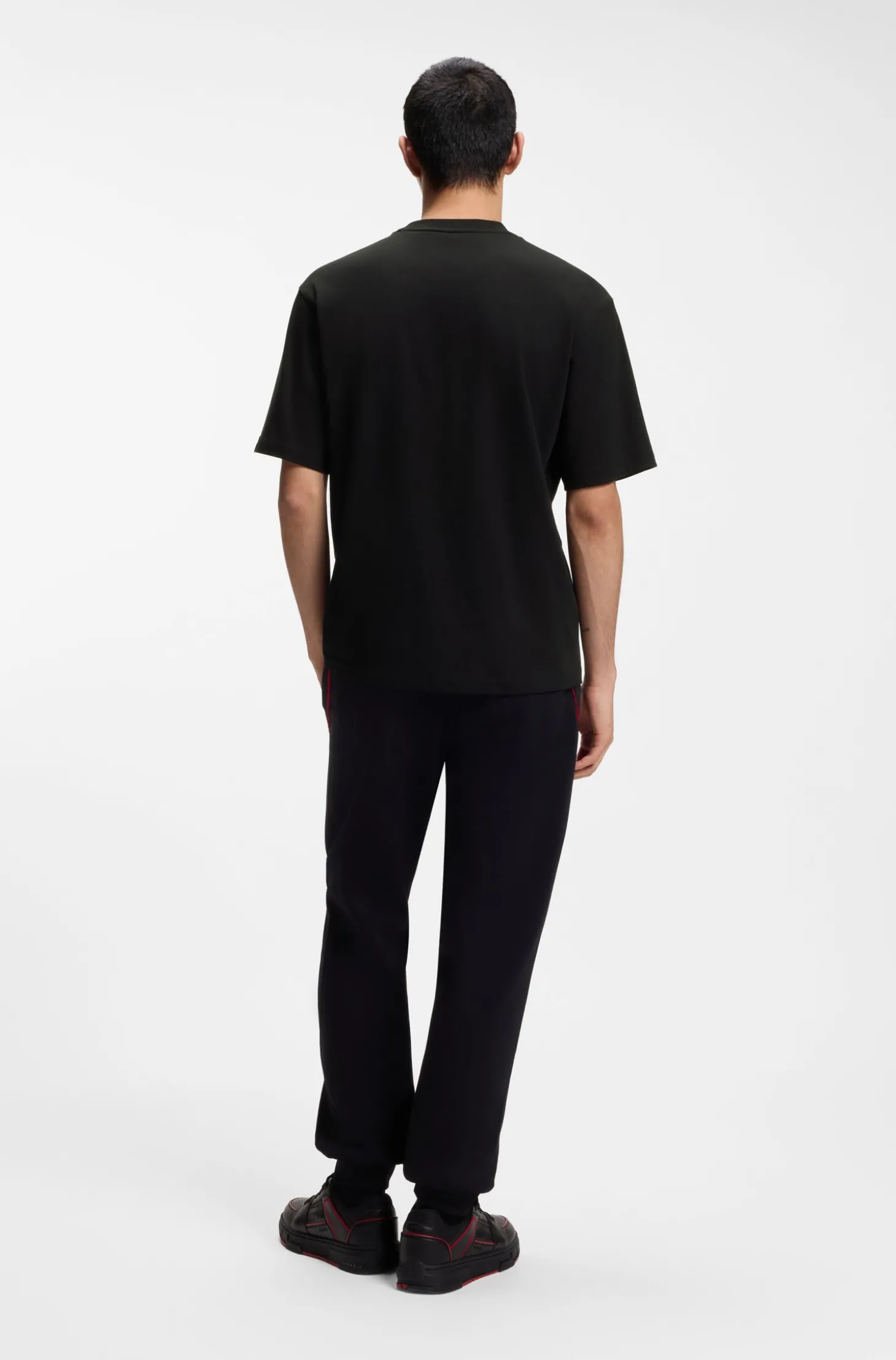 HUGO x RB Relaxed-Fit T-Shirt mit Stier-Motiv