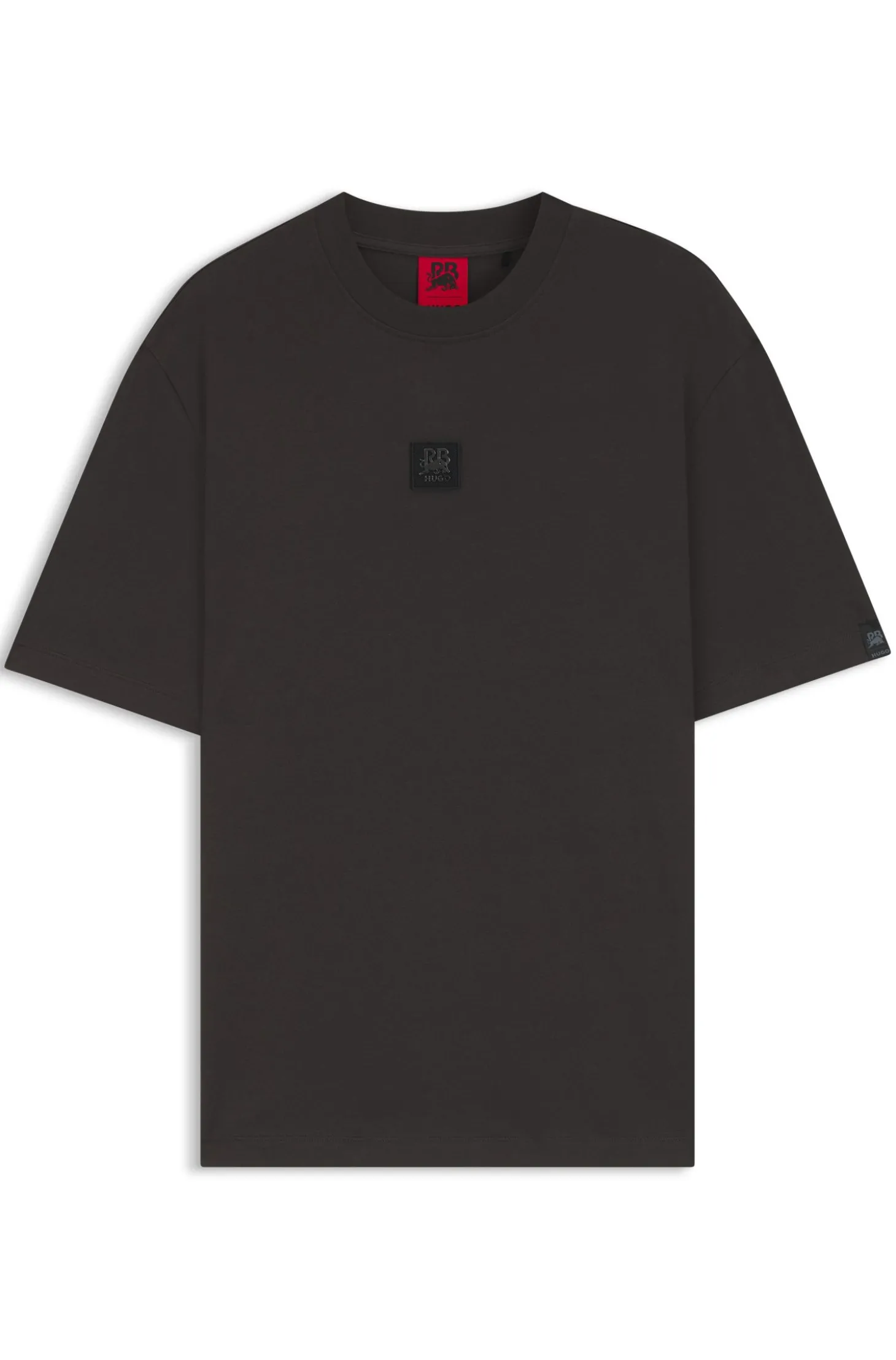 HUGO x RB T-Shirt mit Stier-Logo-Patch
