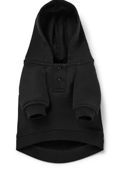 Hunde-Hoodie aus Baumwolle mit Khaby-Lame-Artwork