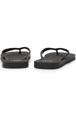 In Italien gefertigte Flip-Flops mit kontrastfarbenem Logo-Detail