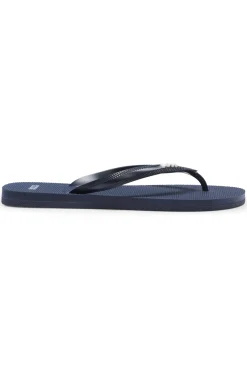 In Italien gefertigte Flip-Flops mit kontrastfarbenem Logo-Detail