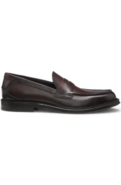 In Italien gefertigter Loafer aus weichem Leder