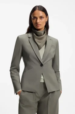 In Italien gefertigtes Tuch aus bedrucktem Seiden-Twill