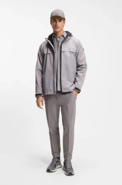 3-in-1-Kapuzenjacke mit herausnehmbarer Innenjacke