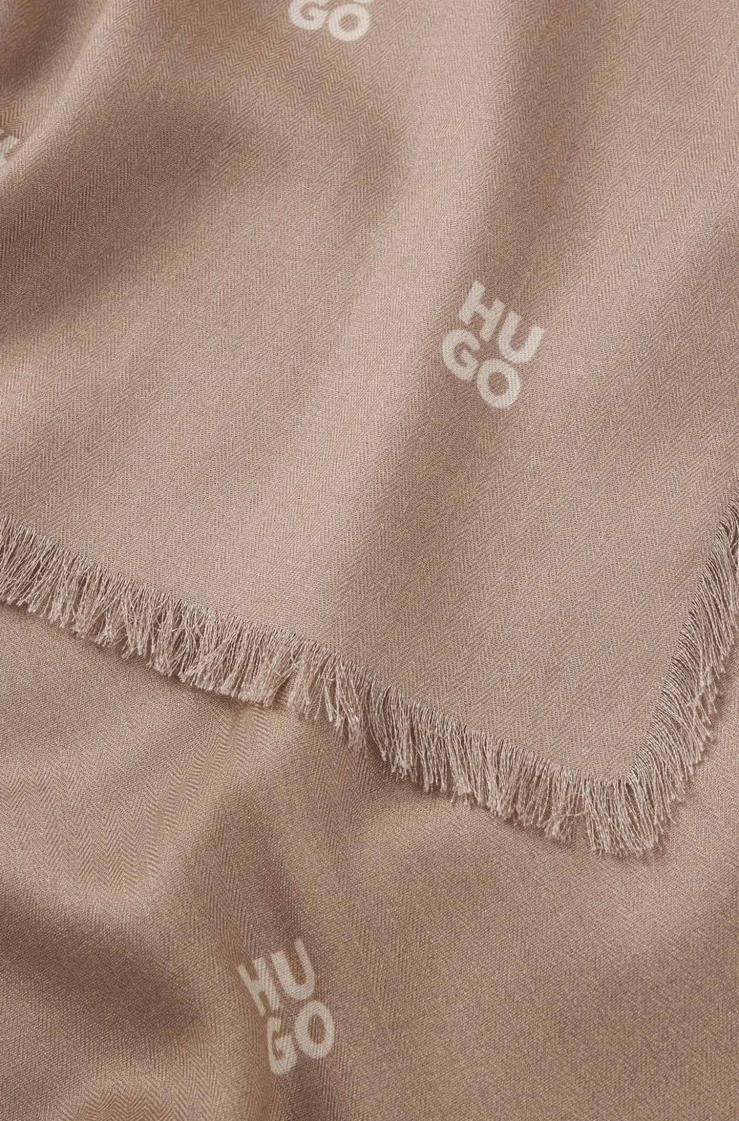 Jacquard-Schal mit Stack-Logo-Print