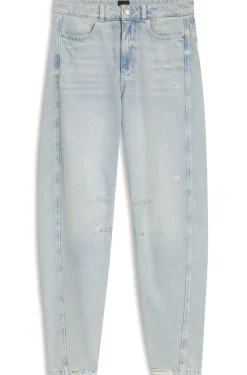 Jeans mit relaxtem Schnitt und Ballon-Bein