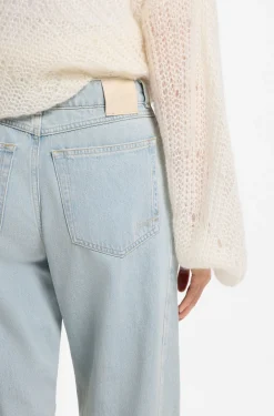 Jeans mit relaxtem Schnitt und Ballon-Bein
