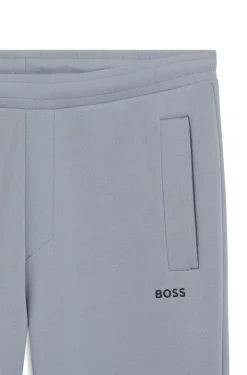Jogginghose aus Baumwoll-Mix mit Logo-Stickerei