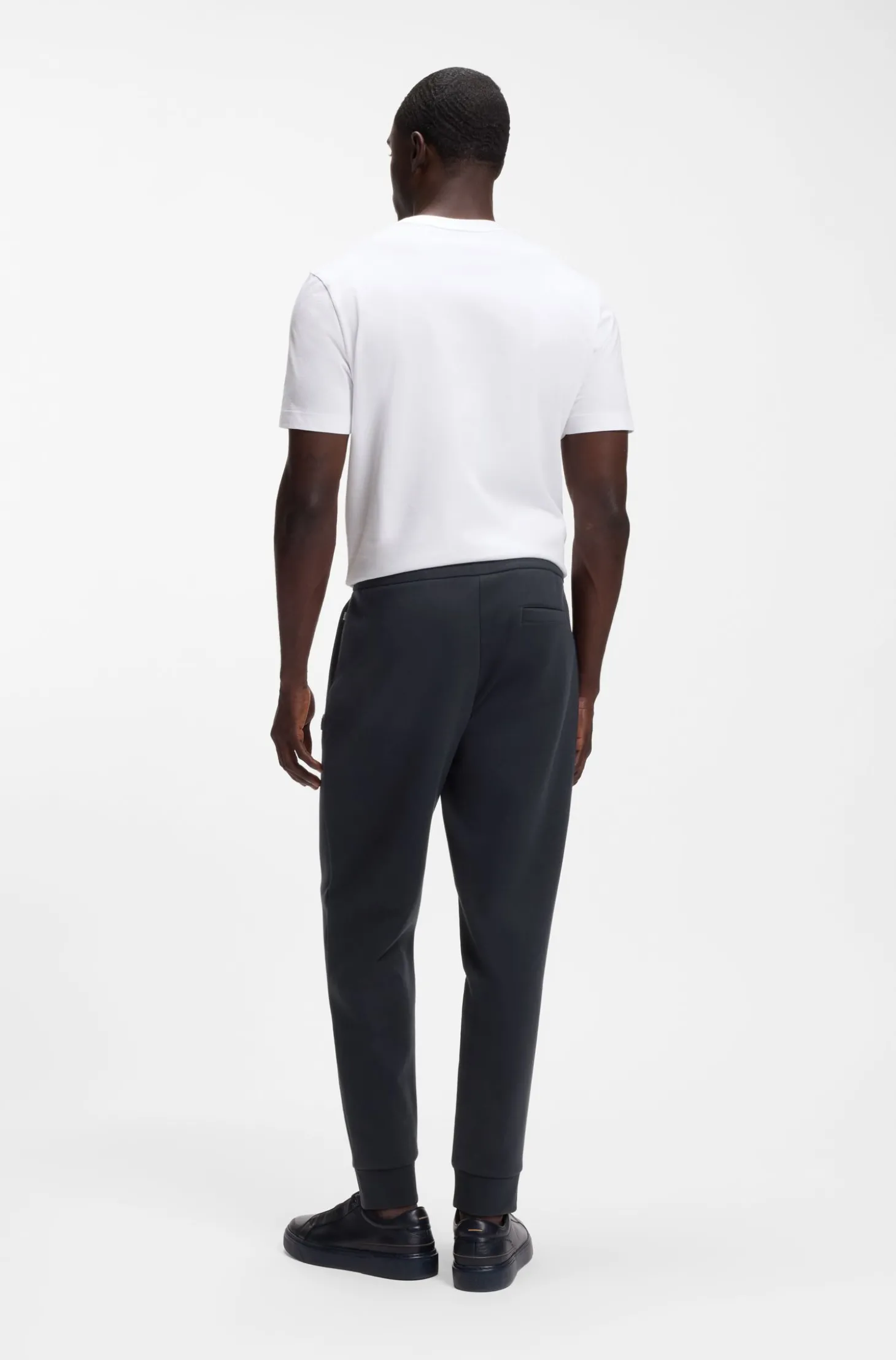 Jogginghose aus Baumwoll-Mix mit Double-B-Monogramm-Badge