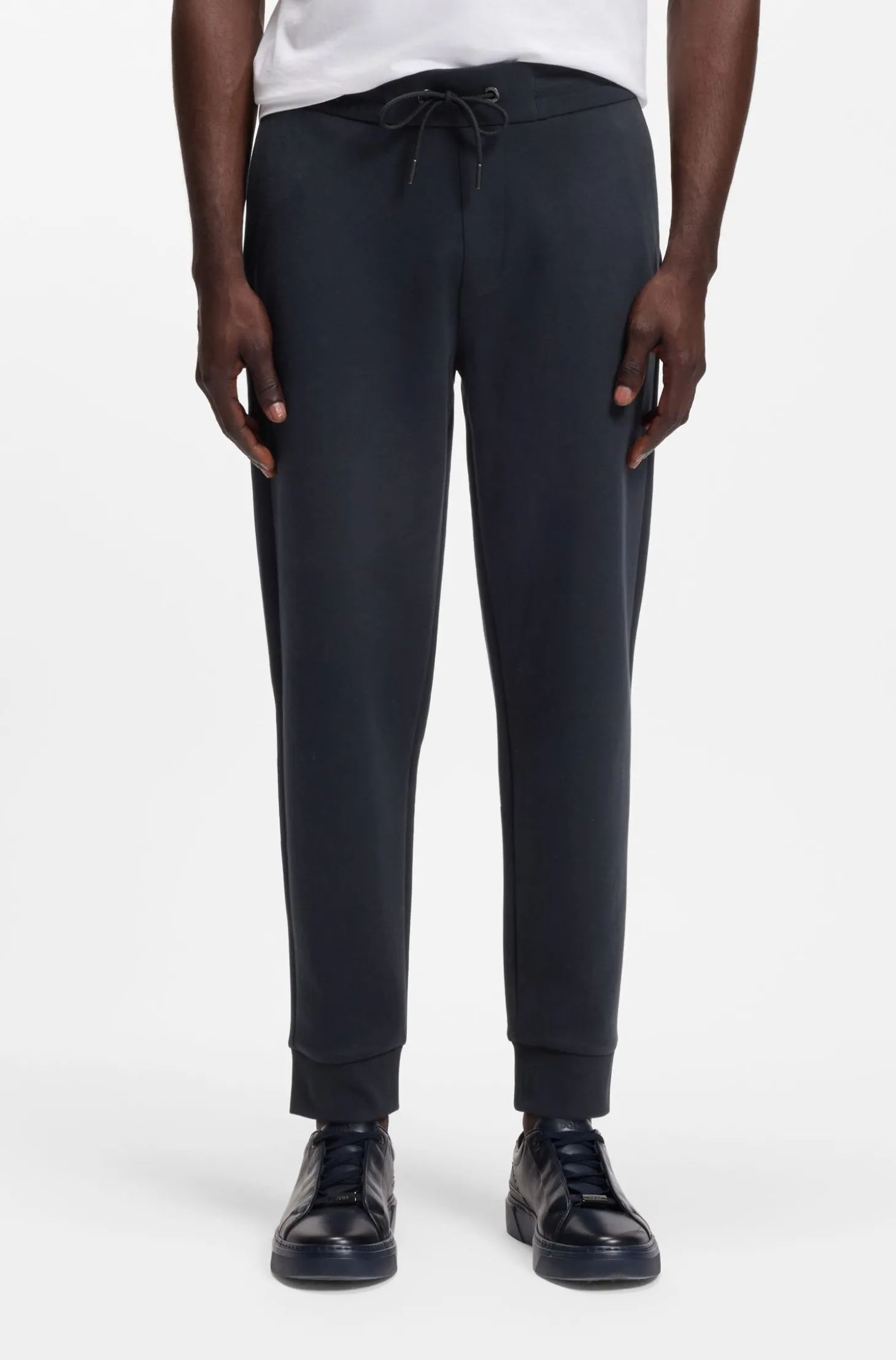 Jogginghose aus Baumwoll-Mix mit Double-B-Monogramm-Badge
