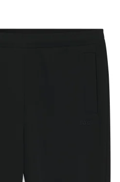 Jogginghose aus Baumwoll-Mix mit Logo-Stickerei