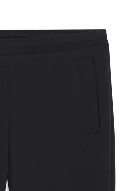 Jogginghose aus Baumwoll-Mix mit Logo-Stickerei