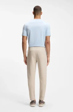 Jogginghose aus Baumwoll-Mix mit reflektierender Grafik