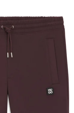 Jogginghose aus Baumwoll-Mix mit Stack-Logo