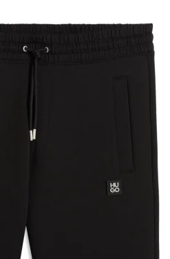 Jogginghose aus Baumwoll-Mix mit Stack-Logo