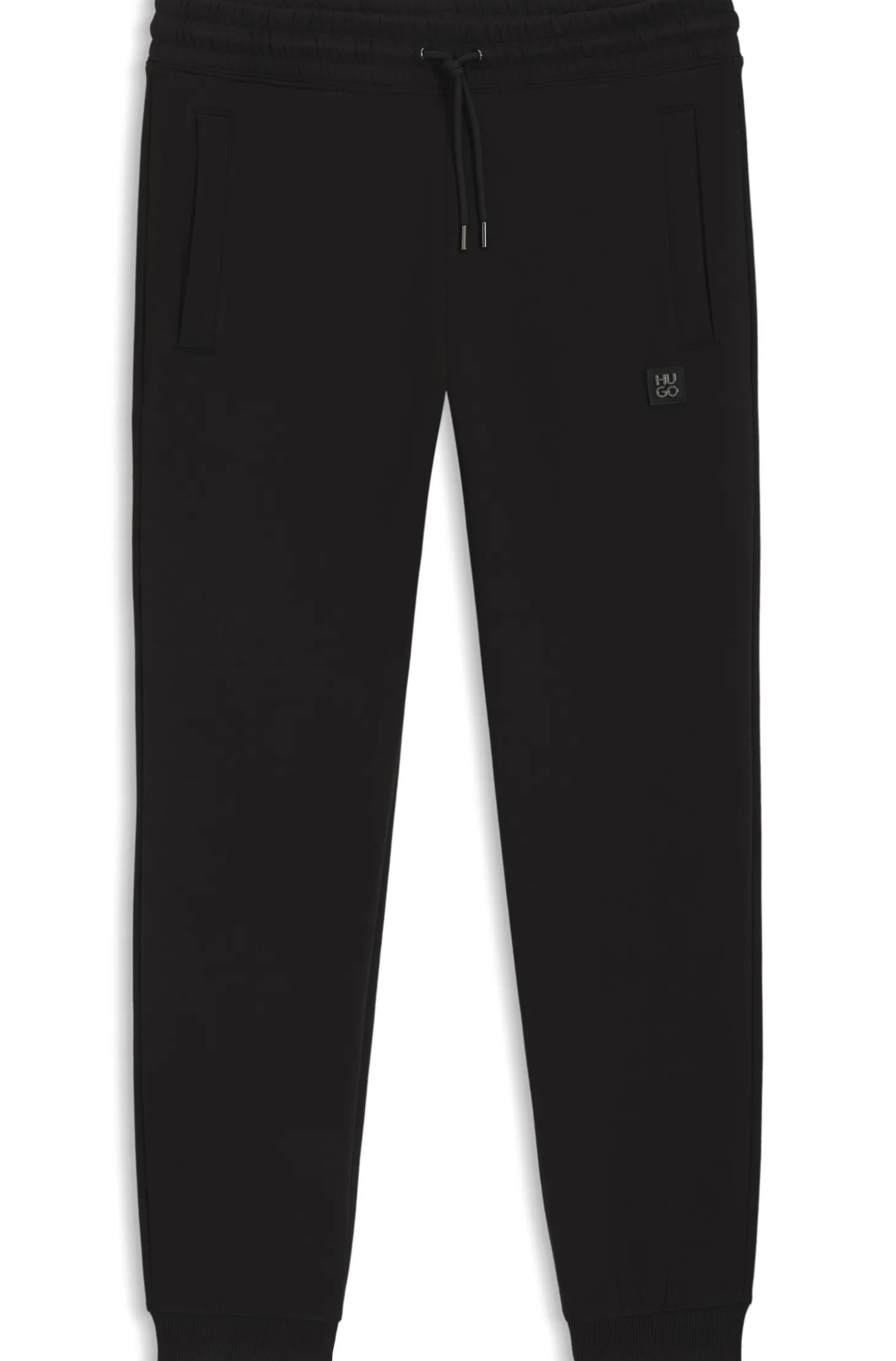 Jogginghose aus Baumwoll-Mix mit Stack-Logo