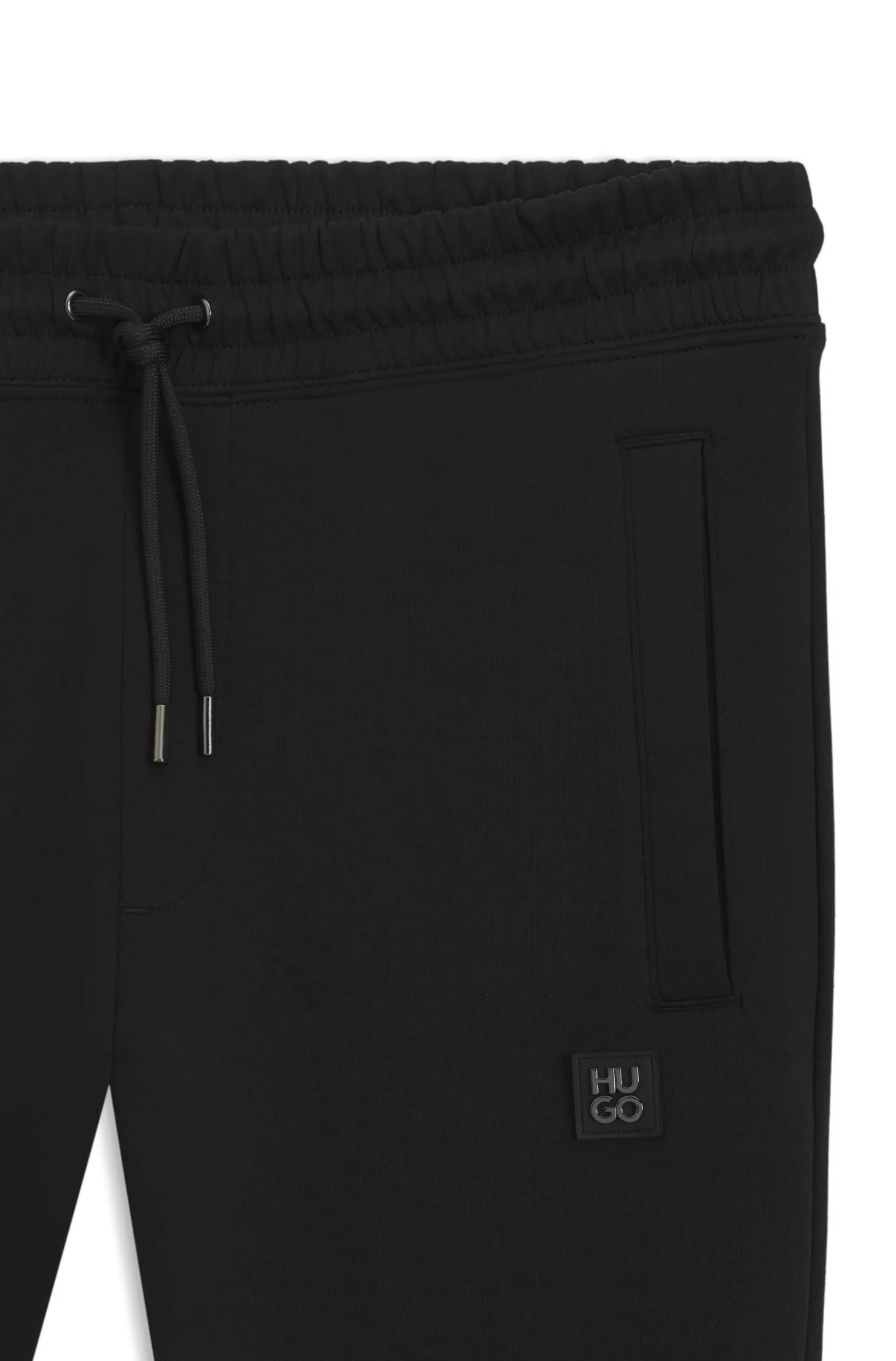 Jogginghose aus Baumwoll-Mix mit Stack-Logo