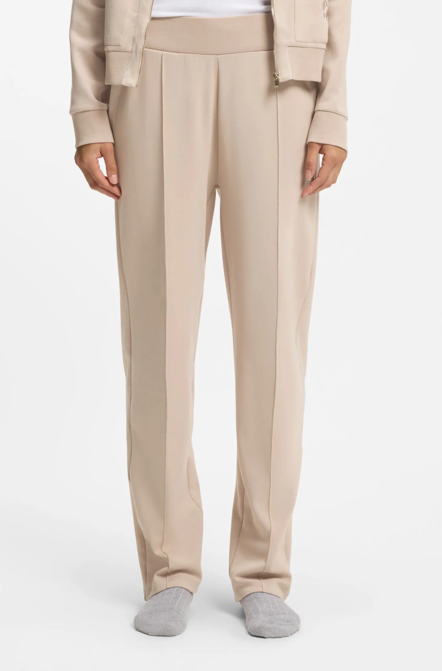 Jogginghose aus Baumwoll-Mix mit Double-B-Monogramm